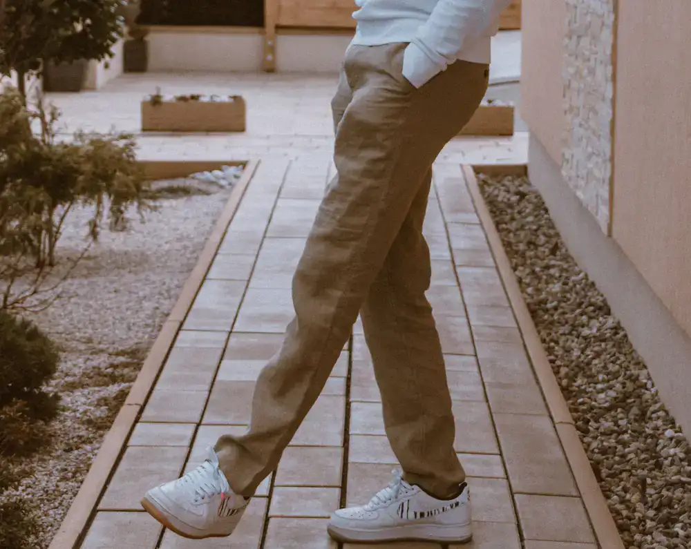 Casual street style sneakers